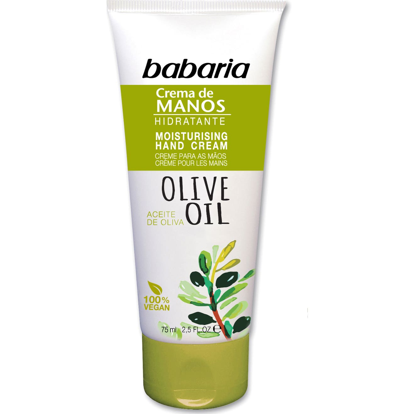 Babaria Oilve Oil Creme Para As Mãos 75ml