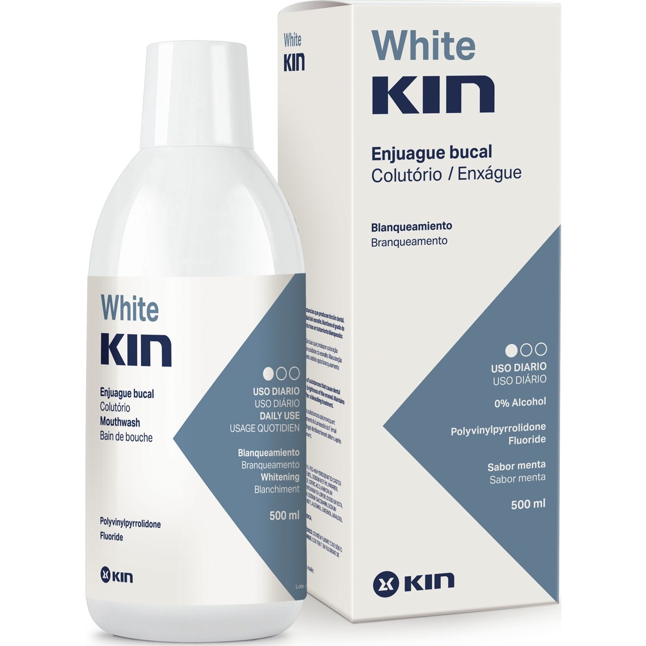 White Kin enjuague bucal 500ml