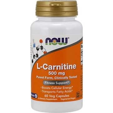 Now L-Carnitina 500 mg 60 caps