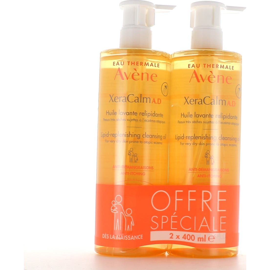 Avène XeraCalm A.D Aceite Limpiador 2x400ml