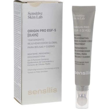 Sensilis Origin Pro EGF-5 [Ojos] Tratamiento Rejuvenecedor Global para Bolsas y Ojeras 15 ml