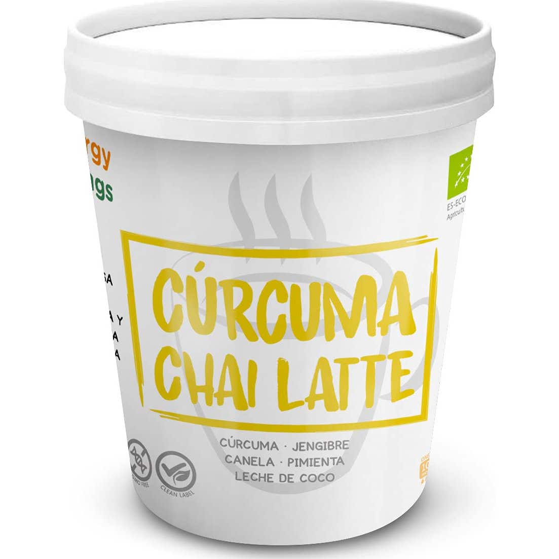 Energy Feelings Cúrcuma Latte Chai Eco Tarrina 250g