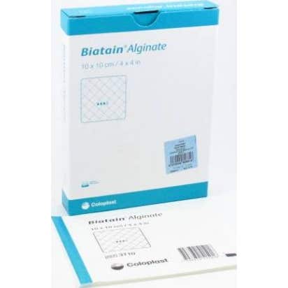 Biatain Apósito Alginato 10x10cm 3710 3uds