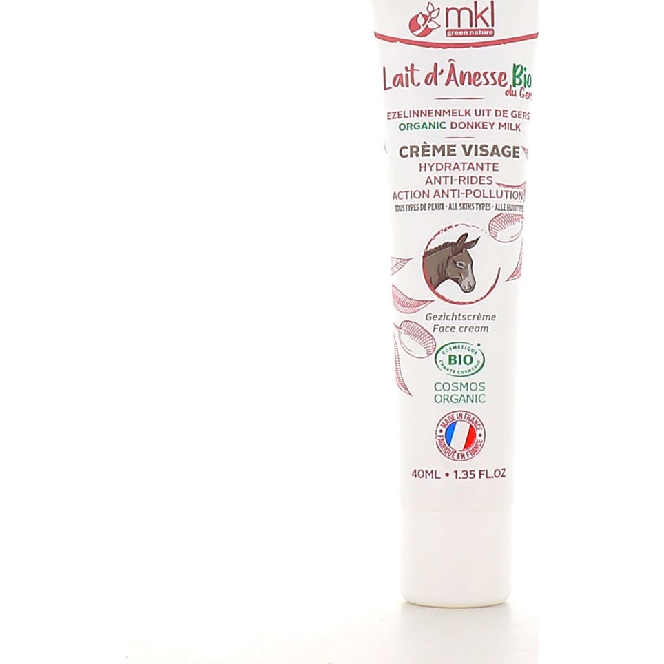 Mkl - Crema hidratante facial de leche de burro 40ml