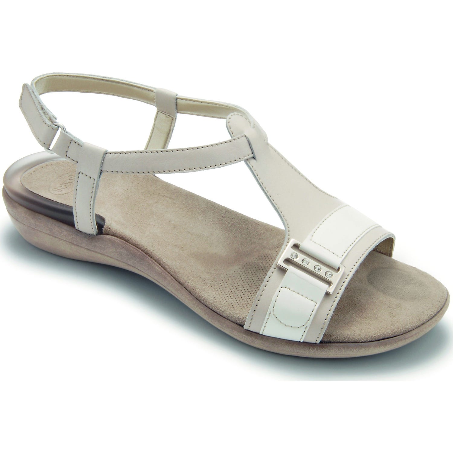 Scholl Sandalia Lea Márfil Blanco Talla 39 1 Par