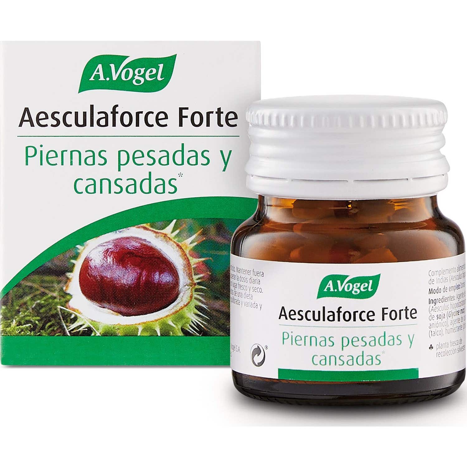 A.vogel Castaño Aesculaforce Forte 30 Comprimidos - Imagen 3