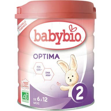 Babybio 2 Ag Óptima Leche Ecológica 800 g