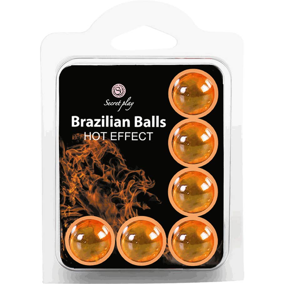 Secretplay Set Brazilian Balls Efecto Calor 6 uds