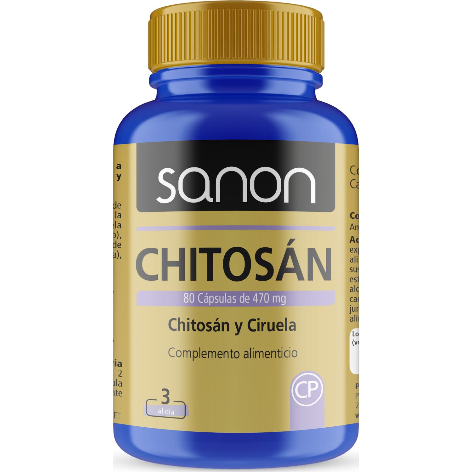 Sanon Chitosán 80caps