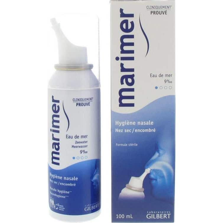 Marimer Sea Water For Nasal Swan Spray 100 Ml