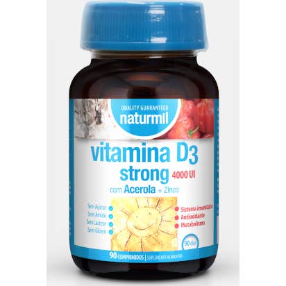 Naturmil Vitamina D3 Strong 90Comp - Imagen 3