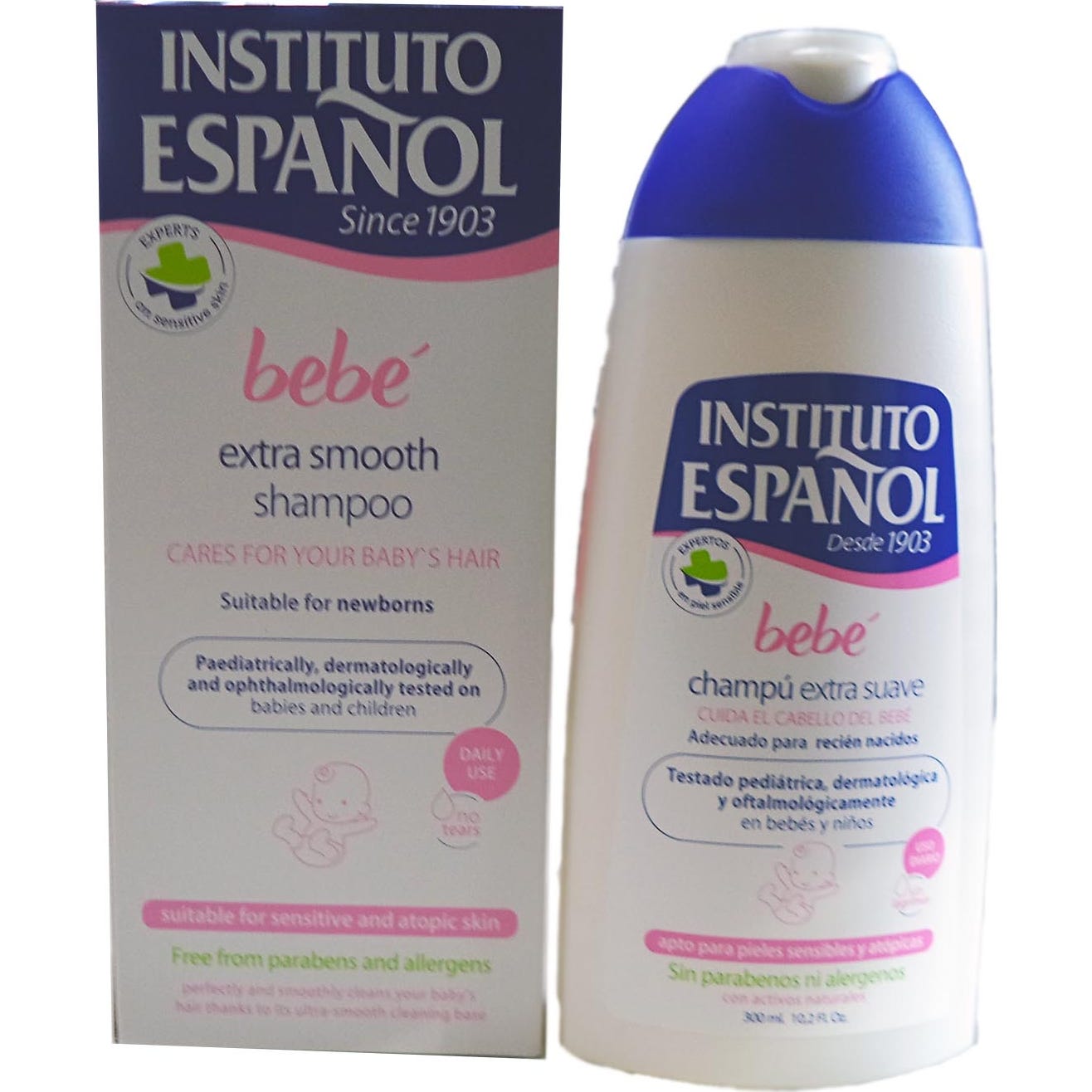 Instituto Espanhol Bebe Shampoo Extra Suave Pele Recém-Nascida