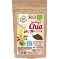Sol Natural 5 X Semillas De Chía Molidas Bio 200 G - Imagen 2