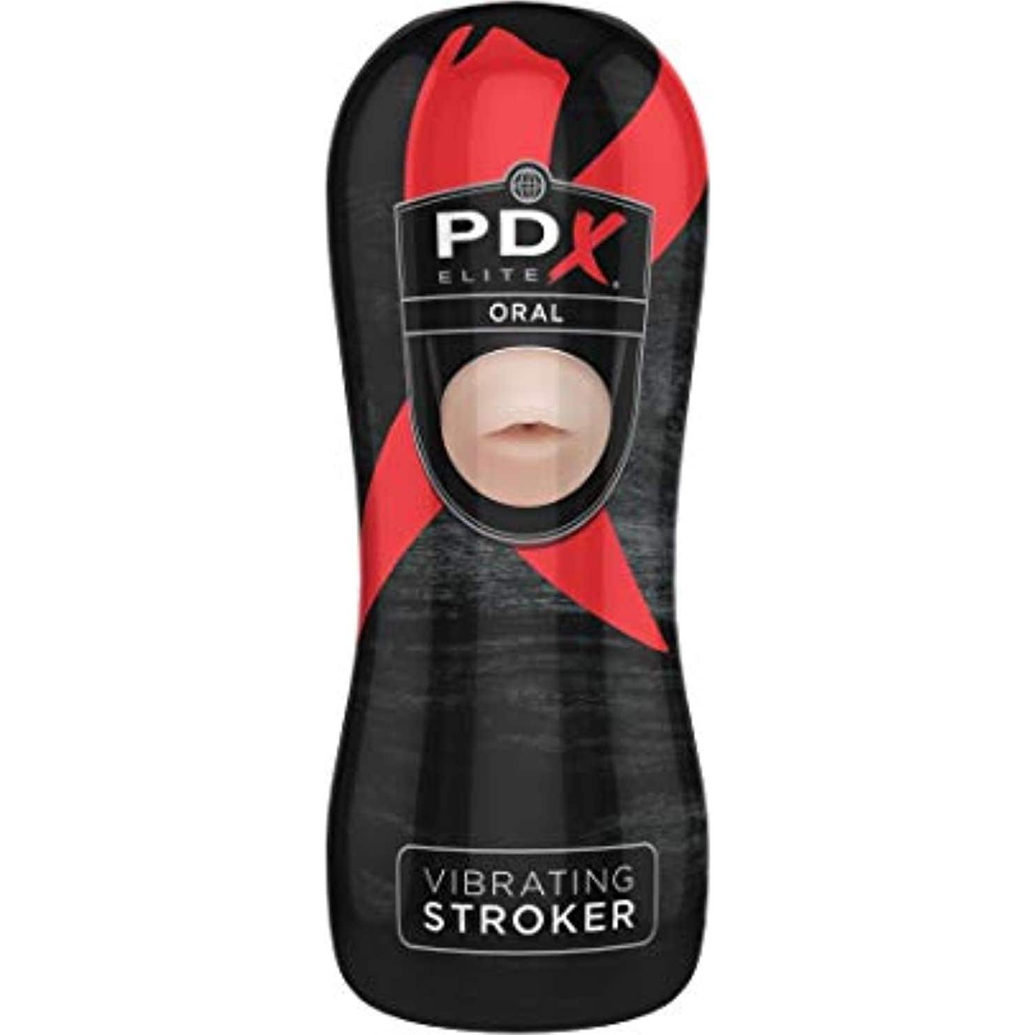 PDX Elite Masturbador Vibración Boca 1ud