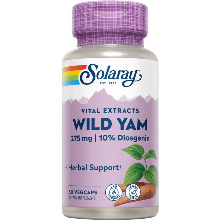 Solaray Mujer Wild Yam 60 Cápsulas - Imagen 2