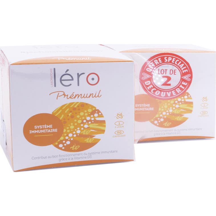 Léro - Prémunil Lote 90 + 30 Cápsulas