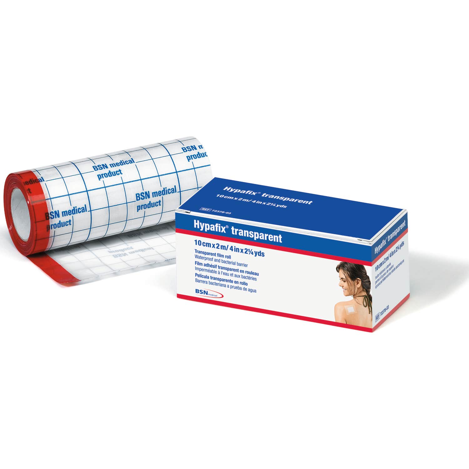 Hypafix Film Adhésif Transparent 10cmx2m