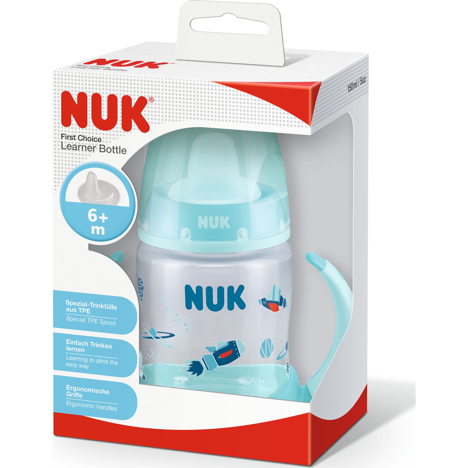 Nuk Biberón Entrena Fc Pa 150 Ml