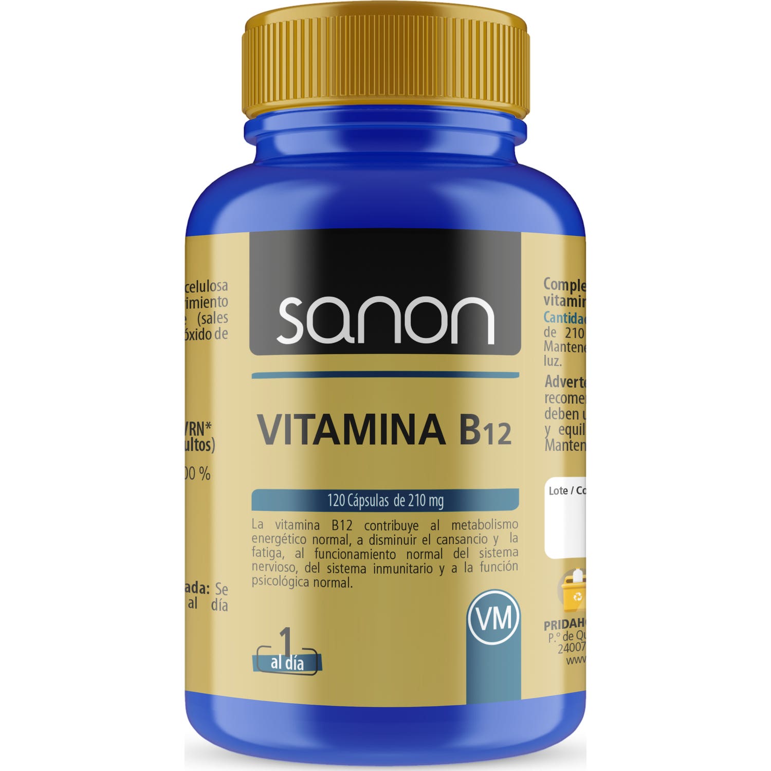 Sanon Vitamina B12 120caps