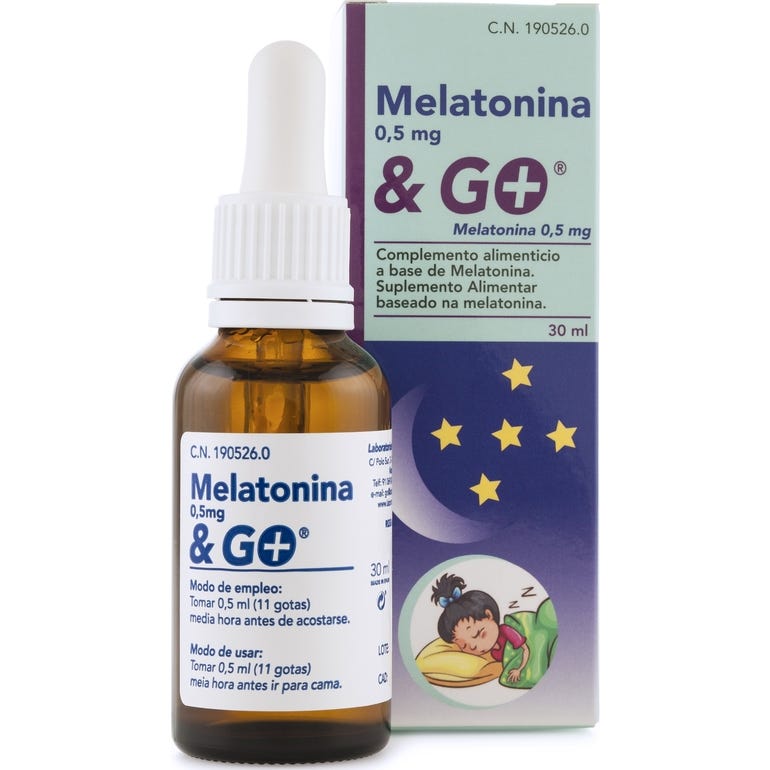 & Go Melatonina Gotas 30 Ml