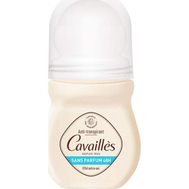 Cavaillès Desodorante Absorb+ Sin Fragancia 48 H Roll-On 50 ml