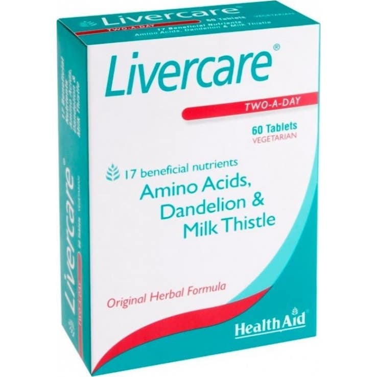 Health Aid Livercare Liberación Prolongada 60comp