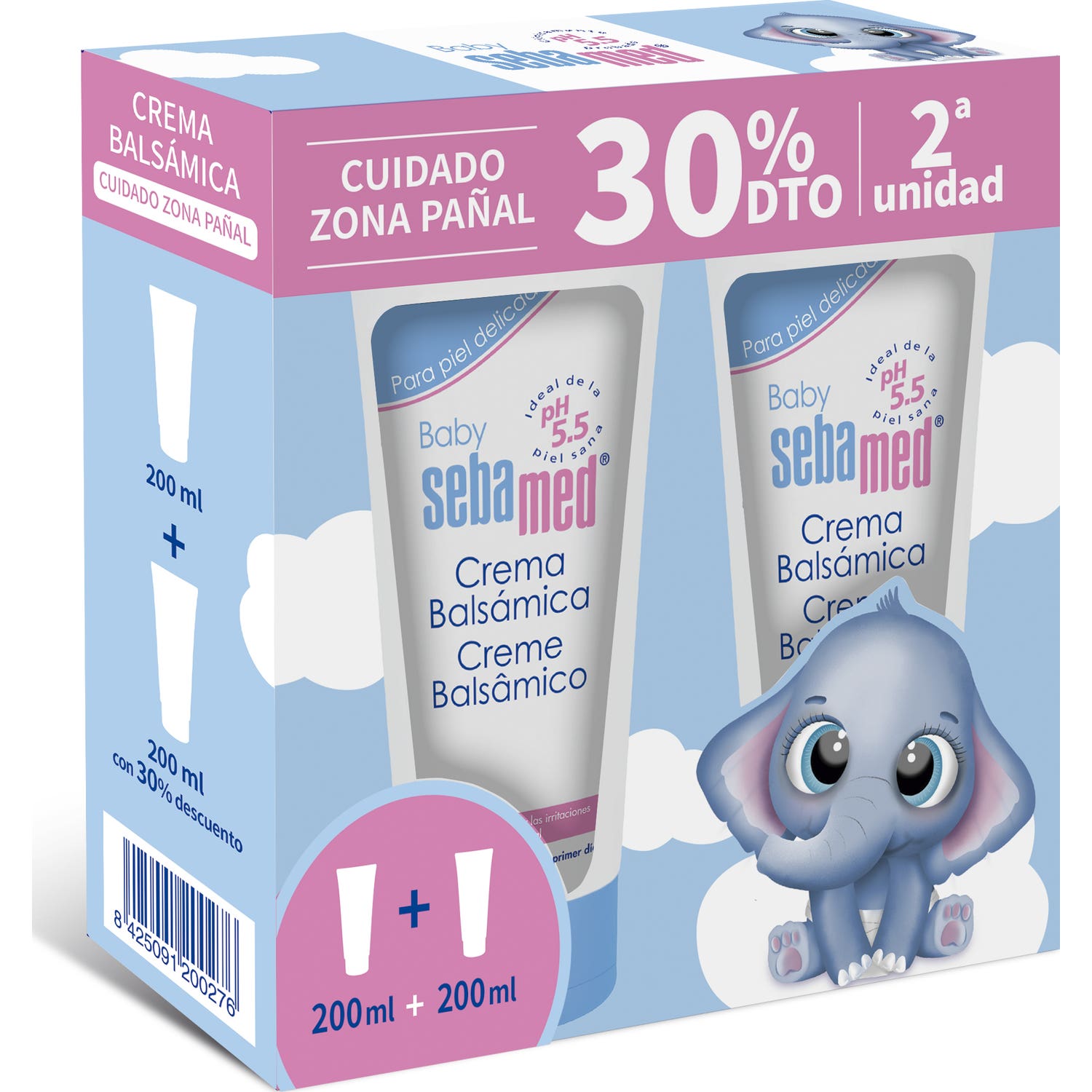 Sebamed Baby Crema Balsámica 2x200ml