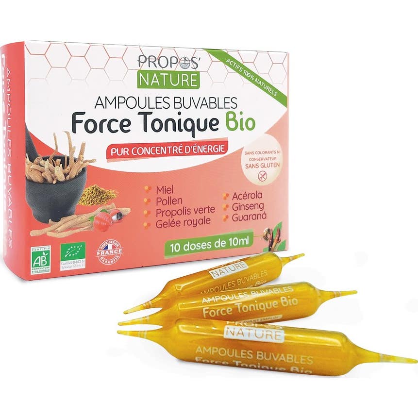 'Propos''Nature Force Tonique Bio 10x10ml'