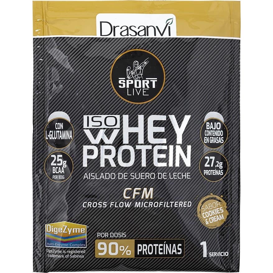 Drasanvi Iso Whey Protein Cookies Cream 30g
