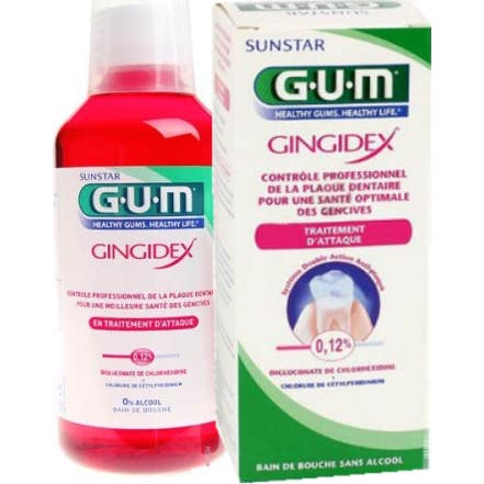 Gingidex Colutorio Digluconato de Clorhexidina 0,12% 300ml