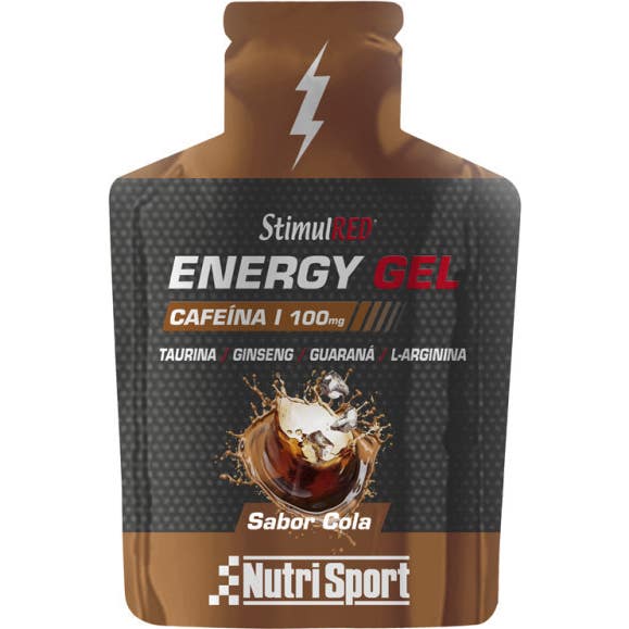 Nutrisport Stimulred Energy Gel Cola 24 uds