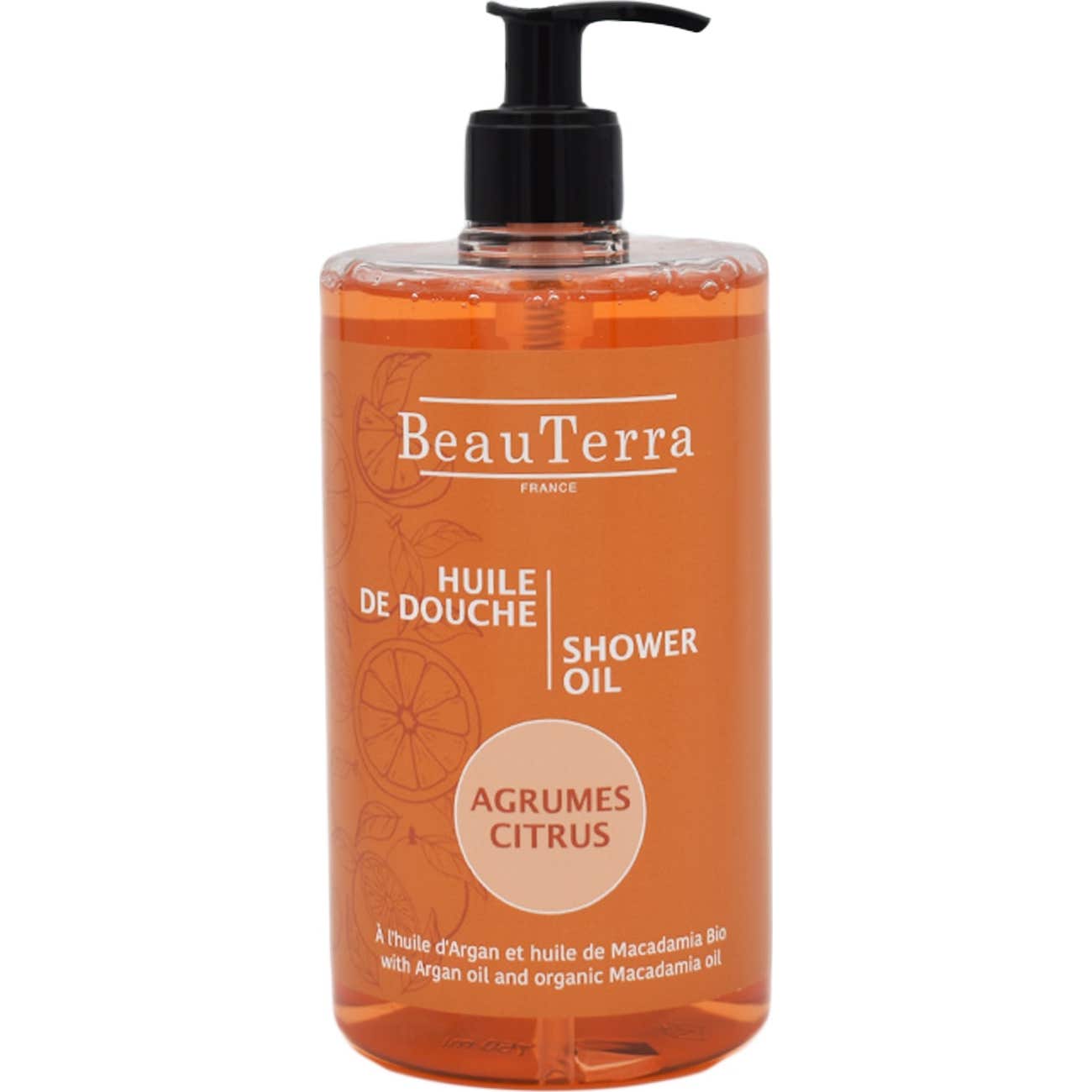 Beautera Aceite de ducha de cítricos 750ml