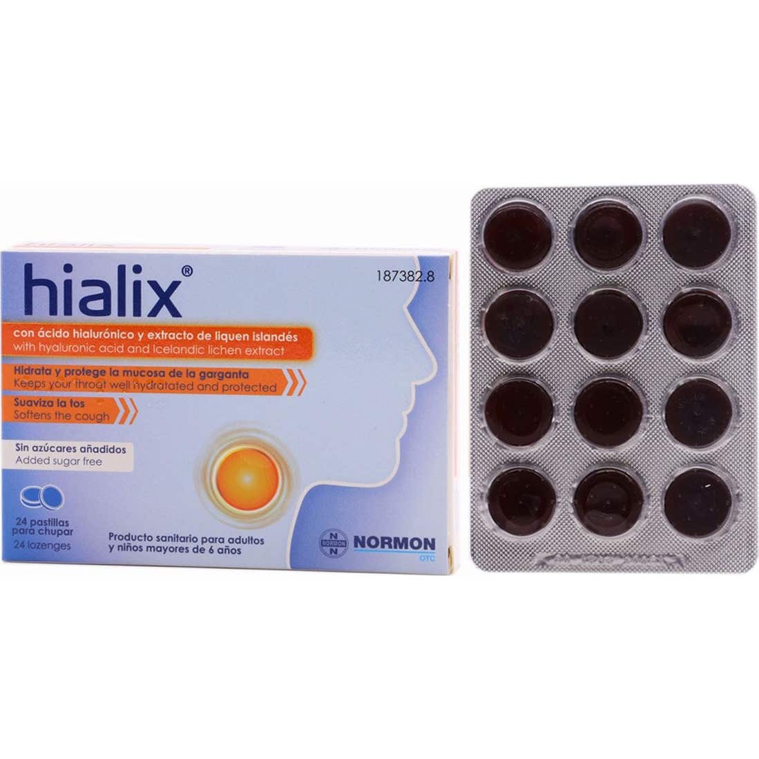 Hialix Pastillas Para Chupar 24pastillas