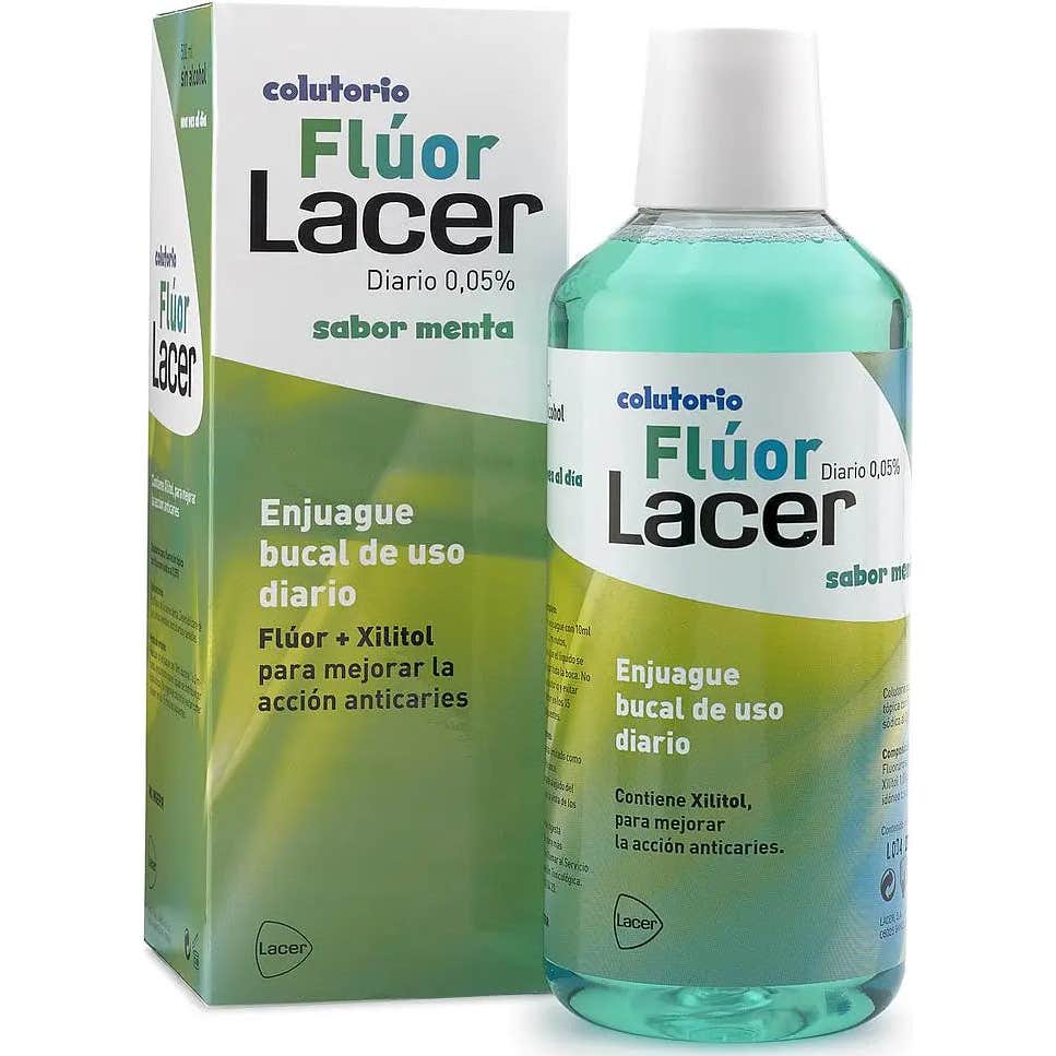 Lacer Júnior Colutorio Diario Flúor Menta 500ml