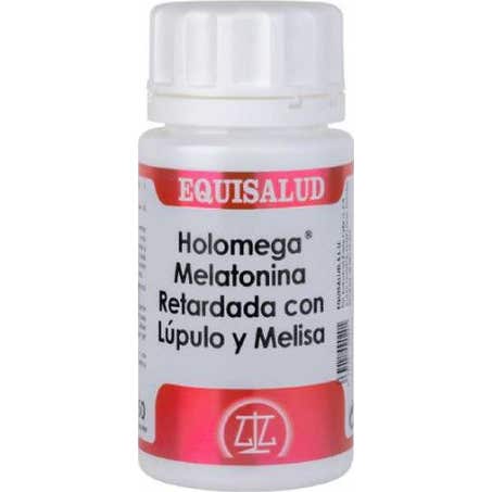 Equisalud Holomega Melatonina Retardada Lúpulo Melisa 50 caps