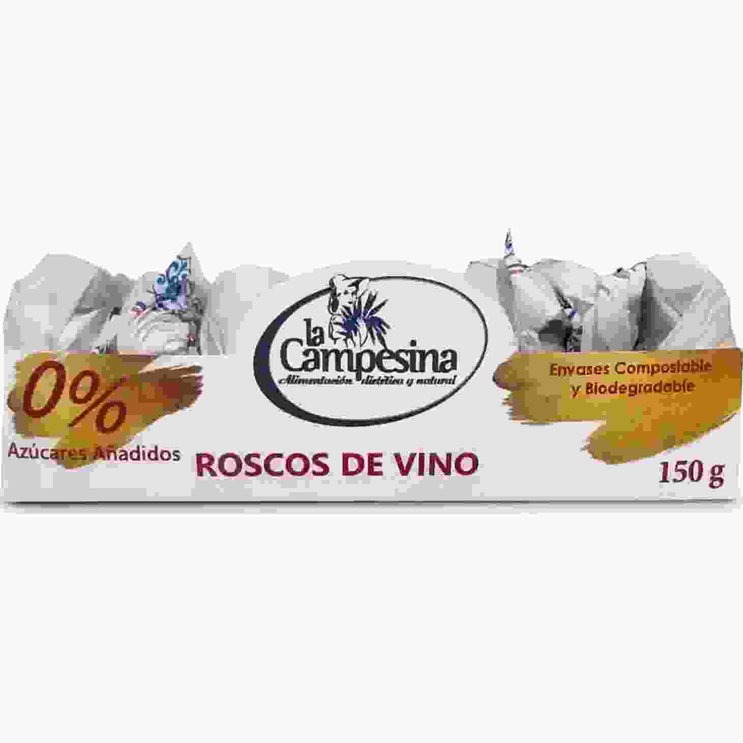 La Campesina Roscos de Vino 0% Azucares Añadidos 150g | Natural Doctor