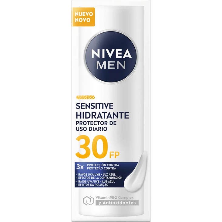 Nivea Men Sensitive Crema Hidratante Spf30 50 ml