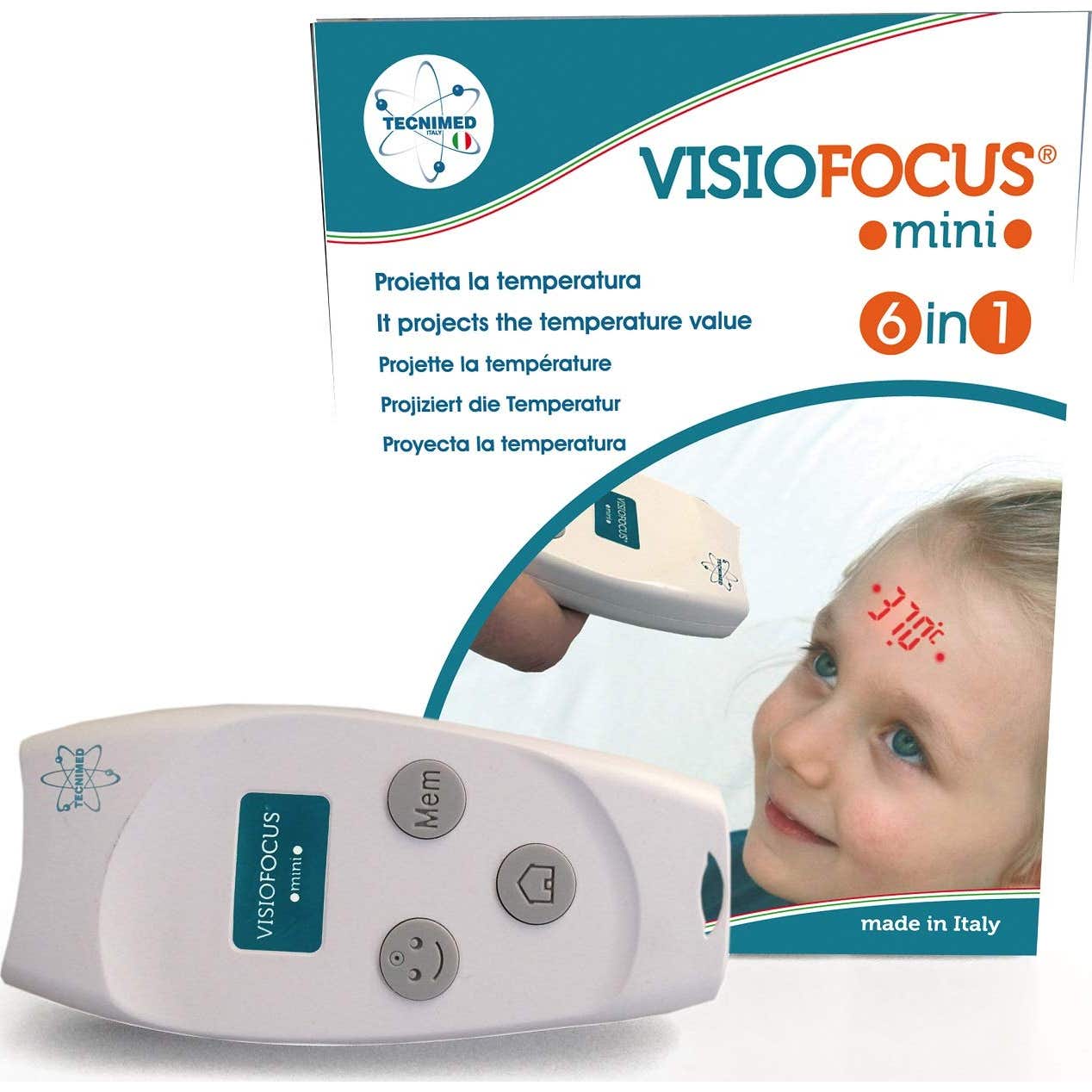Tecnimed Visiofocus Mini Termómetro Sin Contacto 1ud