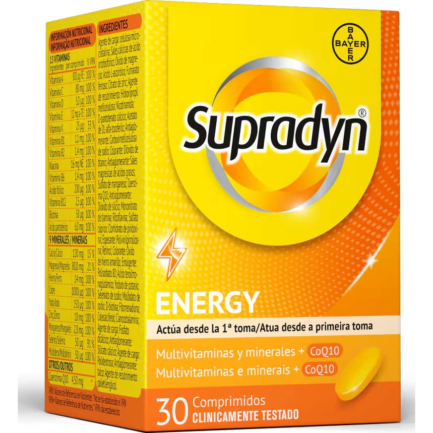 Supradyn Energy Multivitamínico 30comp