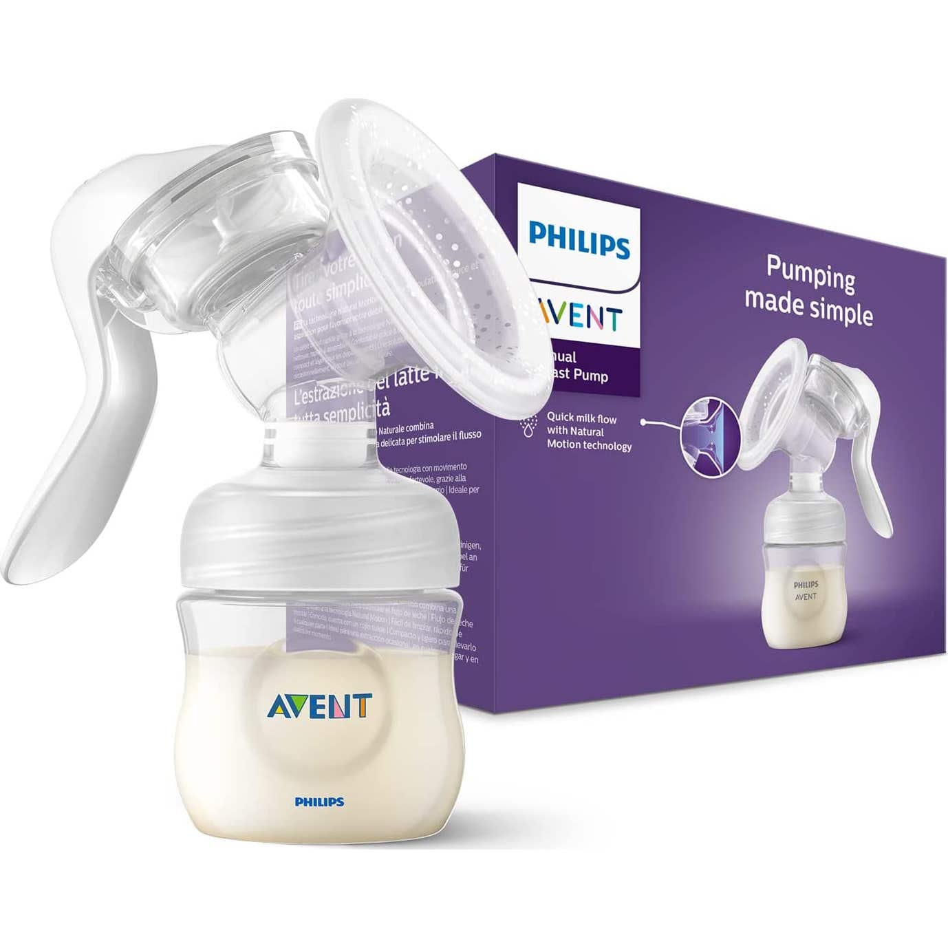Philips Avent Sacaleche Manual SCF430/01 1ud