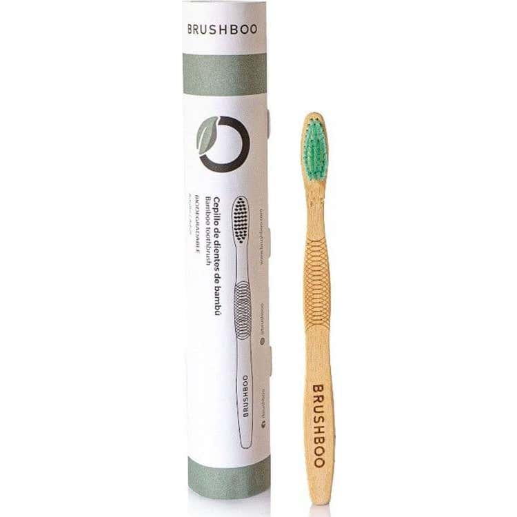 Brushboo Cepillo Bambú Adulto Esmeralda 1ud
