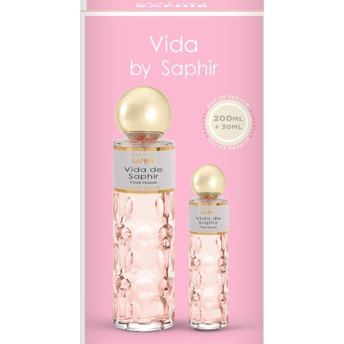 Saphir Vida Set Eau de Parfum 200 ml + 30 ml