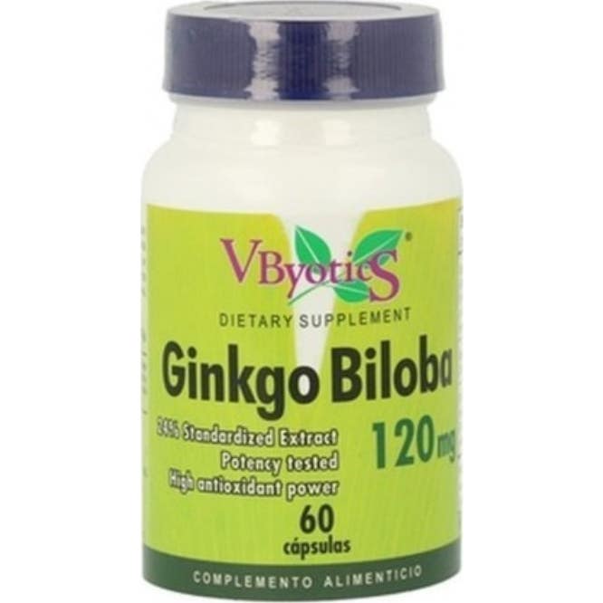 Vbyotics Ginko Biloba 120 Mg 60 Caps