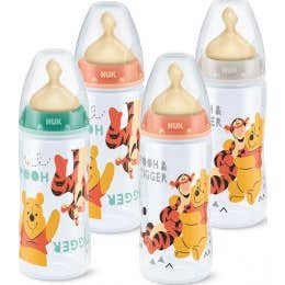 Nuk® biberón Disney Winnie tetina látex orificio M talla 1 300ml 1ud