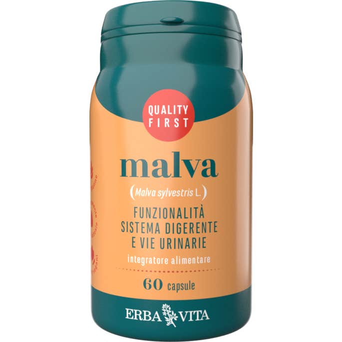 Erba Vita Malva Mucillagine Suplemento Alimenticio para el Tracto Digestivo 200 ml | Natural Doctor