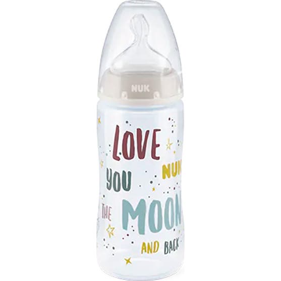 Nuk Family Love Biberón Fc + Pp Silicona 0-6 Meses 300 ml