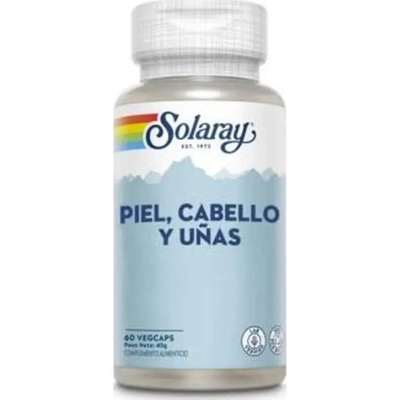 Solaray Piel Cabello y Uñas 60 caps