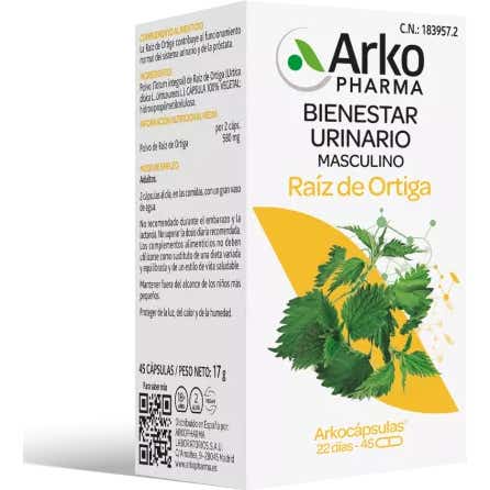 Arkopharma Arkocaps Raíz de Ortiga 45 caps