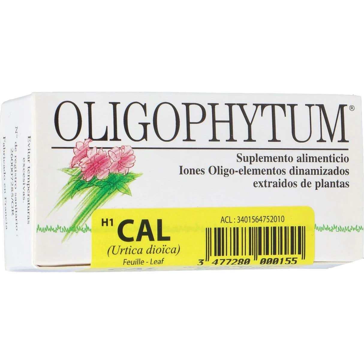 Holistica 5 X Oligophytum Calcio (H1 Cal) 100 Micro-Comprimidos Sublinguales - Imagen 2