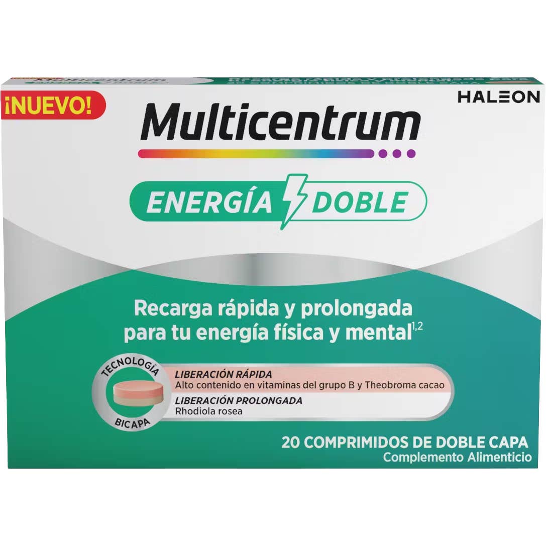Ezy Wrap Multicentrum Energía Doble 20Comp